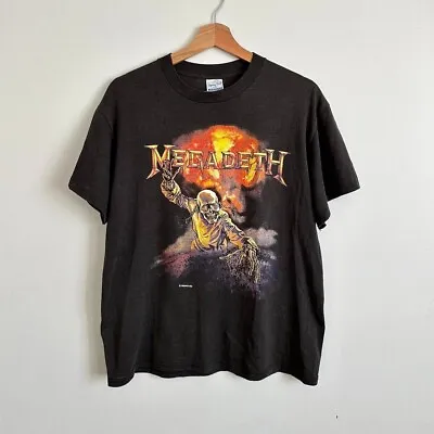 Vintage 1987 Megadeth Shirt Size L • $185