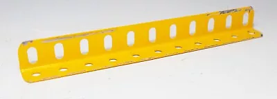 Meccano By Exacto Multikit Crane Set Yellow Girder 11 Holes - Chipped Paint • $3.20