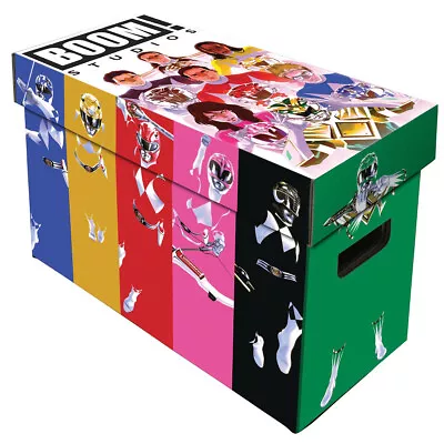£16.99 • Buy Comic Book Cardboard Storage Box With Power Rangers Artwork Holds 150-175 Comics