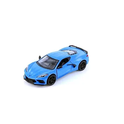 5432) Kinsmart 1:36 Scale  -5 . 2021 Corvette C8 - Diecast Toy Car.Blue  Color  • $10.25