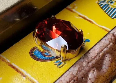 1971 Voice Of The Mummy Swarovski Leaded Glass Ruby Red Jewels Set - (28) • $999.99