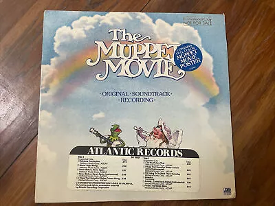 The Muppet Movie Soundtrack 1979 Atlantic SD 16001 Promo Vinyl NM Poster • $60.45