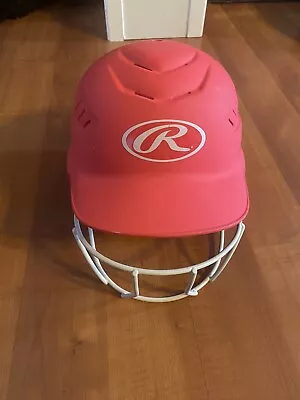 Rawlings Pink Softball Helmet Youth 6.5-7.5 • $30