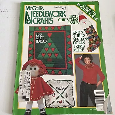 McCalls Needlework & Crafts Magazine - Nov/Dec 1982 - 100 Hoilday Gift Ideas • $10