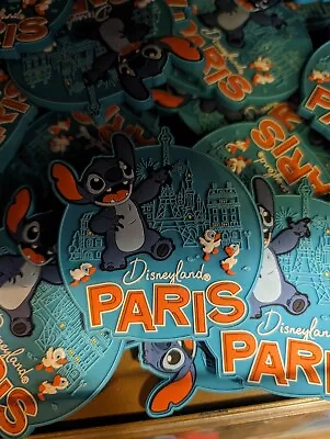 Disneyland Paris DLP Stich Disney Fridge Magnet • $19.99