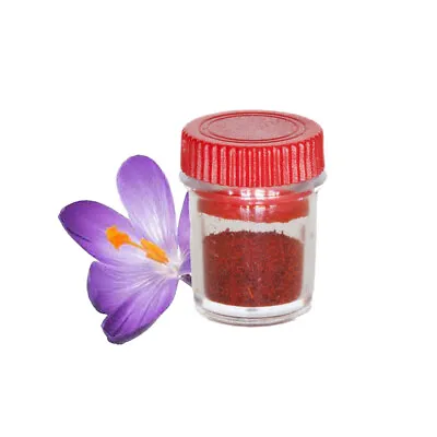 Saffron Powder Organic Saffron Royal Quality Saffron 4.8 Gram (24 Capsule) • £21.99