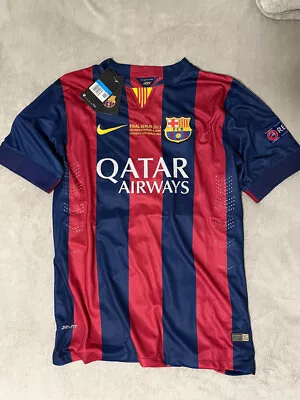 Barcelona Champions League Final 2015 Jersey Retro Messi • $42