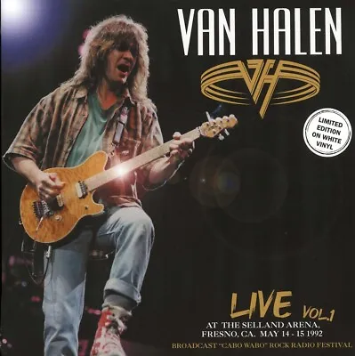 Van Halen - Live At The Selland Arena Fresno CA May 14-15 1992 (white Vinyl) • $27.99