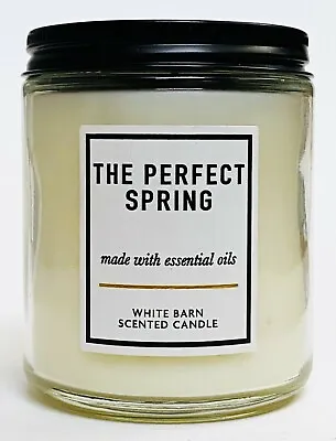 1 Bath & Body Works THE PERFECT SPRING 1-Wick Scented Medium Size Candle 7 Oz • $14.24