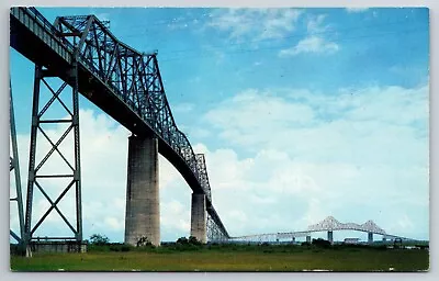 Vintage Postcard SC Charleston John P Grace Emorial Cooper River Bridge ~13127 • $1.92