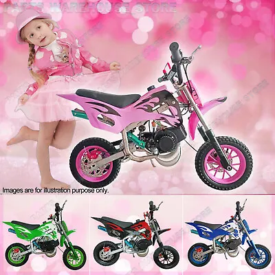 Kids Dirt Bike Mini Motor Pocket Bike 2 Stroke 49cc Motorcycle Monkey Atv Toys • $390