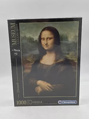 Clementoni Mona Lisa Leonardo DaVinci Louvre Museum 1000 Pc New Jigsaw Puzzle • $20