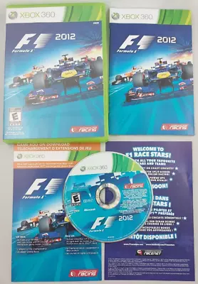 F1 Formula One 2012 (Microsoft Xbox 360 2012) CIB / Complete - Tested • $21.05