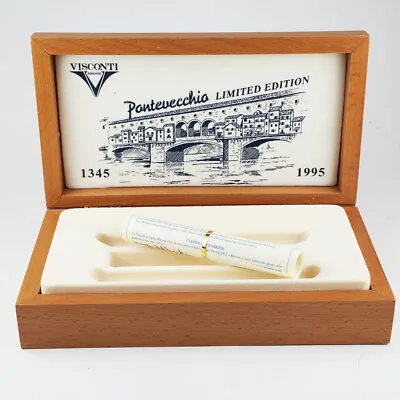 Visconti Ponte Vecchio Limited Edition Presentation Box W/ Certificate  • $488