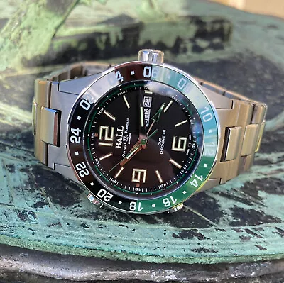 Ball Watch Company Roadmaster Marine GMT Ti Chronometer Automatic Watch 40mm • £1599.99