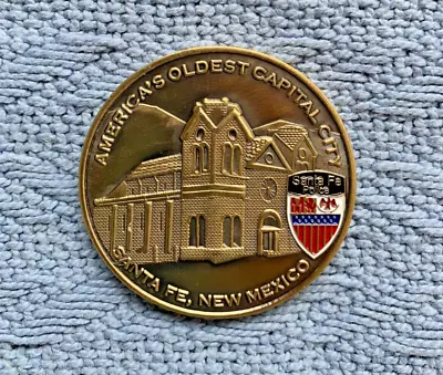Santa Fe Police New Mexico Challenge Coin • $39