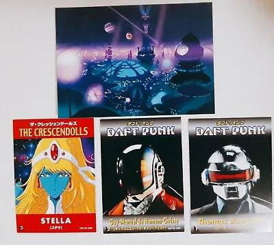 Daft Punk Discovery Interstella 5555 Cards Thomas Guy Stella & Sticker • $193.92