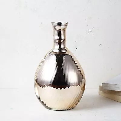 Fancy Bottle Mercury Vase For Home Decoration • $41.46