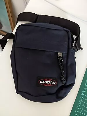 EASTPAK The One Navy Blue Shoulder Sling Bag Pouch Small • £15