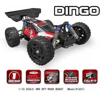 REMO HOBBY 1:16 Scale DINGO 4WD Off Road Brushed Buggy Truck High Speed RC Cars • $139