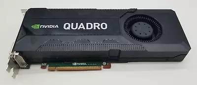 Nvidia Quadro K5000 4gb Gddr5 Pci-e 2.0 X16 Video Graphics Bd Pny Vcqk5000-t • $67