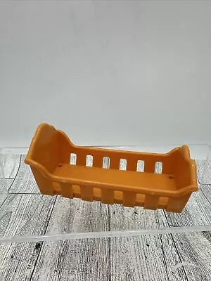 Vintage Mattel Sunshine Family 1973 Replacement Cradle Brown 4 Inches Long Toy • $6.99