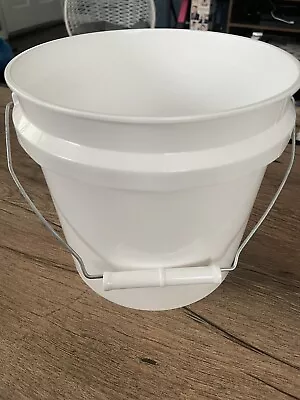 Leaktite 1 Gallon Bucket Homer Plastic Utility Pail Heavy Duty Storage White • $5