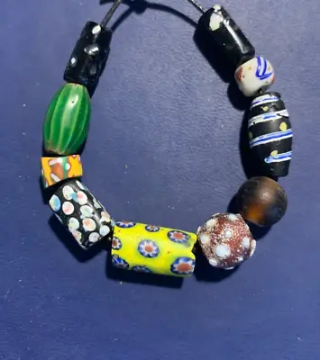 Antique Venetian - African Trade Beads - Millefiori Italian Glass • $12