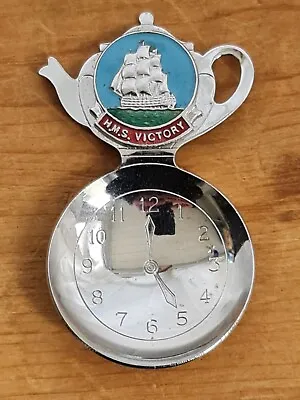 £15 • Buy Vintage HMS Victory Tea Caddy Spoon Nelsons Ship The Victory Souvenir