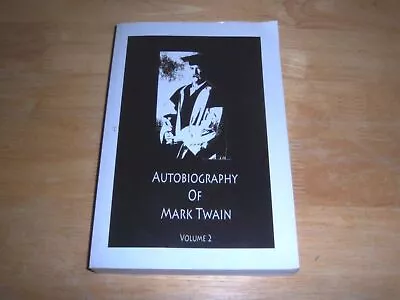 Autobiography Of Mark Twain Volume 2 Zhingoora Books Reprint Edition 4to SC VG+ • $15