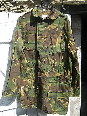 £6.99 • Buy Dutch Army Parka Coat Jacket Camo Combat Military Tough DPM Woodland Camouflage