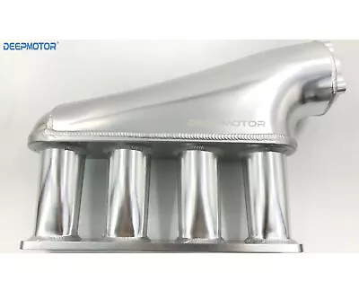 Deepmotor 70mm Aluminum Intake Manifold For 06-15 Mazda Mx-5 Miata NC Silver • $359.99