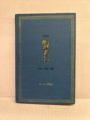 $9.97 • Buy NOW WE ARE SIX A.A. Milne Reprint Of 1924, 1961 Edition Dutton Green Cloth HC