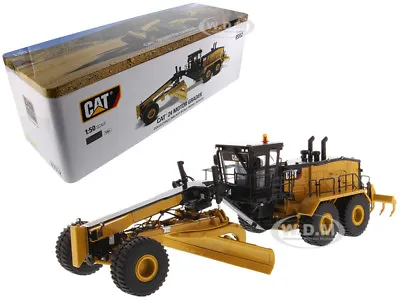 Cat Caterpillar 24 Motor Grader W/ Operator 1/50 Model By Diecast Masters 85552 • $169.99