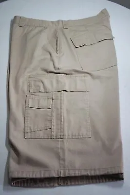 BTL Men's Cargo Shorts Capri Pants Hiking Shorts Multi Pockets Cotton Size 40 • $12.95