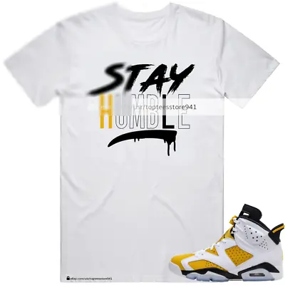 Shirt To Match Jordan 6 Retro Yellow Ochre • $26.99