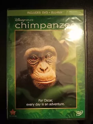 Disneynature Chimpanzee (Two-Disc Blu-Ray DVD Combo) • $8