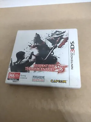  Resident Evil: The Mercenaries 3D 3DS Game Used PAL Region • $30