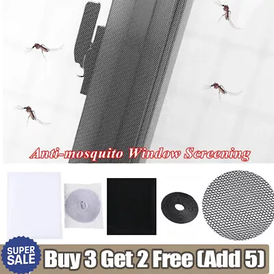 Mesh Net Window Screen Fly Mosquito Moth Screen Netting Insect Repellent Screens • £3.06