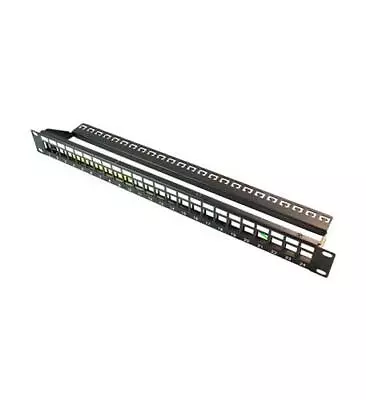 Wavenet WAV-BPPWM-24 24 Port Blank Patch Panel 1u (wavbppwm24) • $29.96