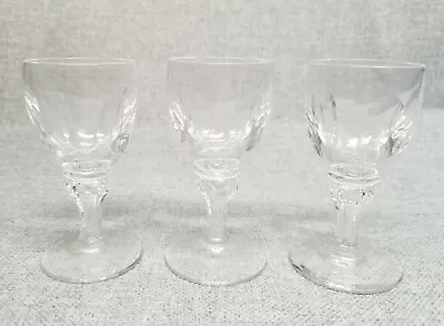 Set Of 3 - Royal Leerdam JULIANA/QUEEN JULIANA Cordial Glasses 3-3/8 • $24.99