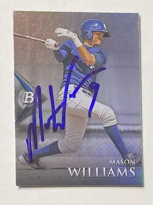 Mason Williams Signed Bowman #BPP14 2014 Card NY New York Yankees Auto MLB RAD • $11.04