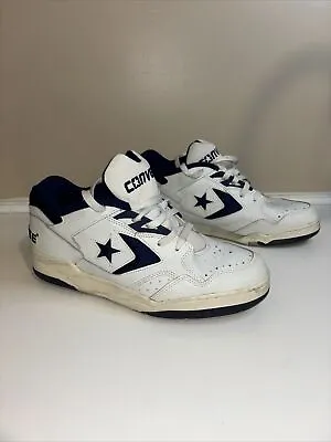 Vintage Converse The Official Shoe Of The NBA IC9405 Men Size 11.5 White & Blue • $59.99