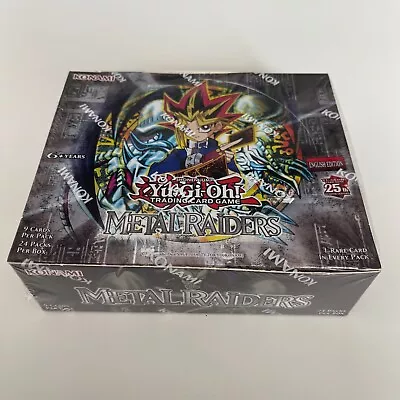 Metal Raiders | Booster Box | 24 Packs MRD-EN | 25th Anniversary Reprint YuGiOh! • £69.96