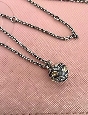 Genuine Pandora Silver & 14ct Gold Tree Of Life Necklace  - Retired • $149