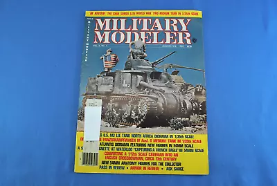 Military Modeler Magazine January 1978 Char Somua M3 Lee Tank FREE SHIPPING • $14.95