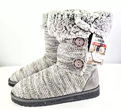 Mukluks Essentials Angel Faux Fur Water Resistant Boots/Slippers Sz 10 NWT • $22