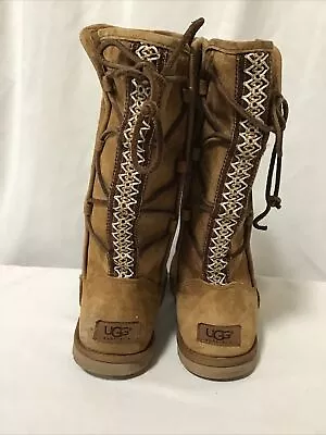 UGG Women’s Boots Tasman 1010820 Size 9 Chestnut EUR 40/UK 7.5..….R104 • $24.99