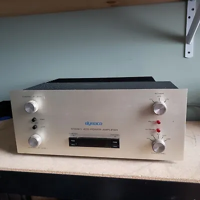 Dynaco 400 Stereo Solid State Power Amplifier Serviced • $395