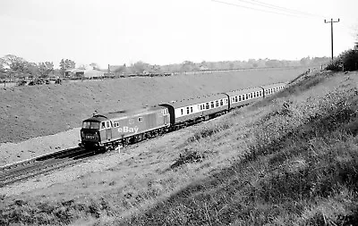 Railway Diesel Negative Hymek D7015 On Bournemouth - Midlands 1970s + Copyright • £4.75